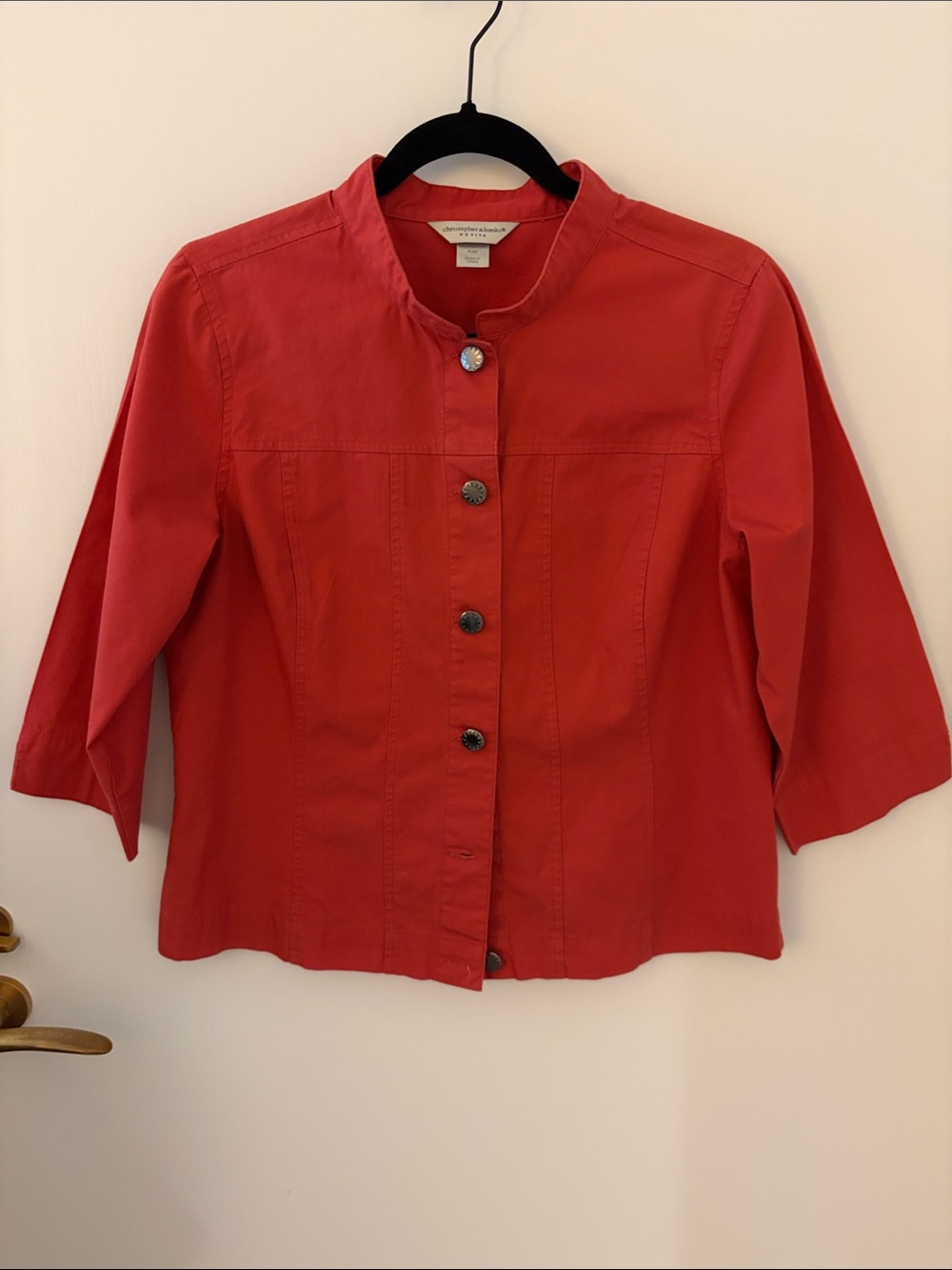 Christopher & Banks Coral Jacket P/M